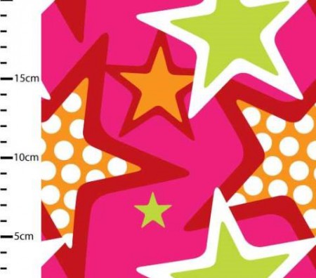 Färgglada stjärnor